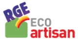RGE Eco artisan