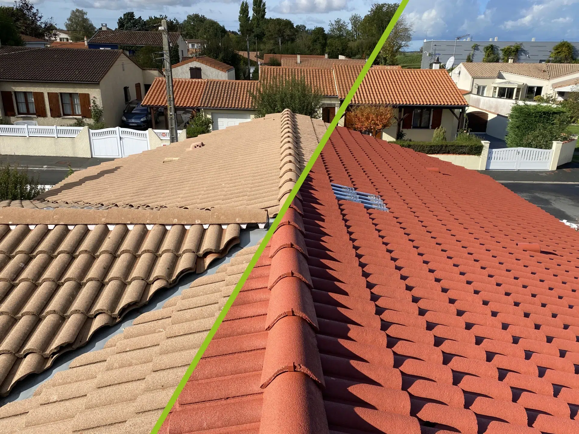 Nettoyage et hydrofugation Toiture