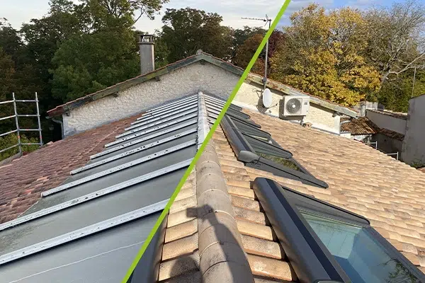 Couverture roh Avant après